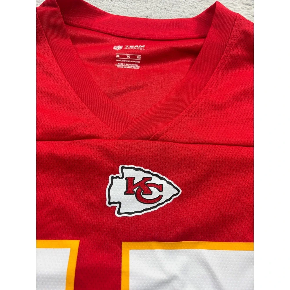 Kansas‎ City Chiefs Patrick Mahomes 15 Jersey NFLPA Mens XL Red New